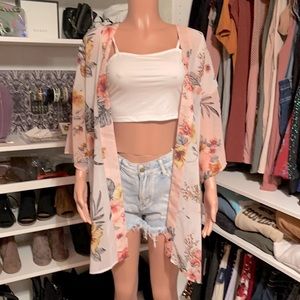 NWOT Derek Hart kimono one size